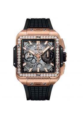 Hublot Square Bang Unico King Gold Diamonds 42 mm 821.OX.0180.RX.1204