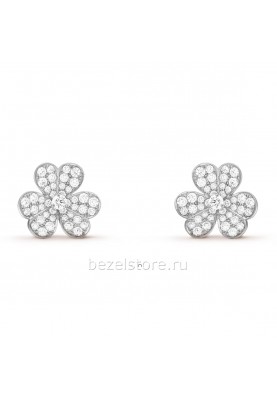 Серьги Van Cleef & Arpels Frivole Earrings, Small Model VCARB65800