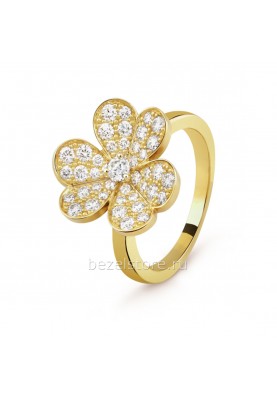 Кольцо Van Cleef & Arpels Frivole Ring 1 Flower, Small Model VCARP2V000