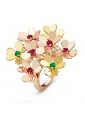 Кольцо Van Cleef & Arpels Frivole, 8 Flowers Ring VCARP7SE00