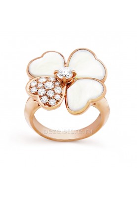Кольцо Van Cleef & Arpels Flora Cosmos Ring, Medium Model VCARO51Y00