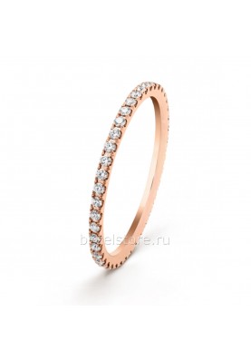 Обручальное кольцо Van Cleef & Arpels Felicite Wedding Band, 1.25 mm VCARO8BO00