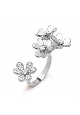 Кольцо на два пальца Van Cleef & Arpels Frivole Between The Finger Ring VCARP6L000