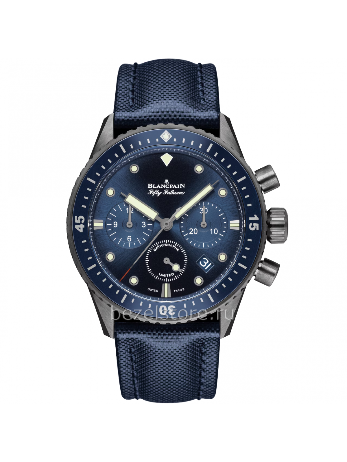 Blancpain Bathyscaphe Chronographe Flyback Ocean Commitment 43.6 mm 5200 0240 O52A