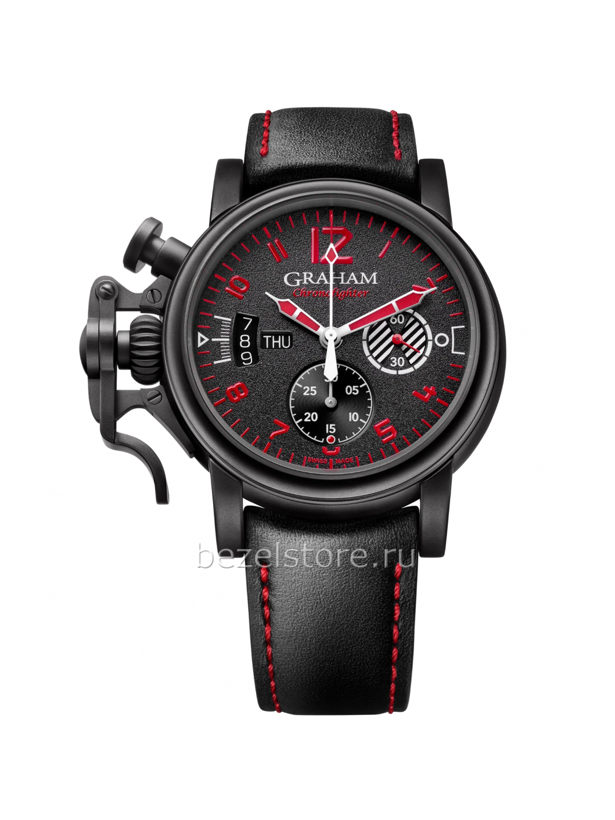 Graham Chronofighter Vintage DLC Red Limited Edition 44 mm 2CVAB.B41A