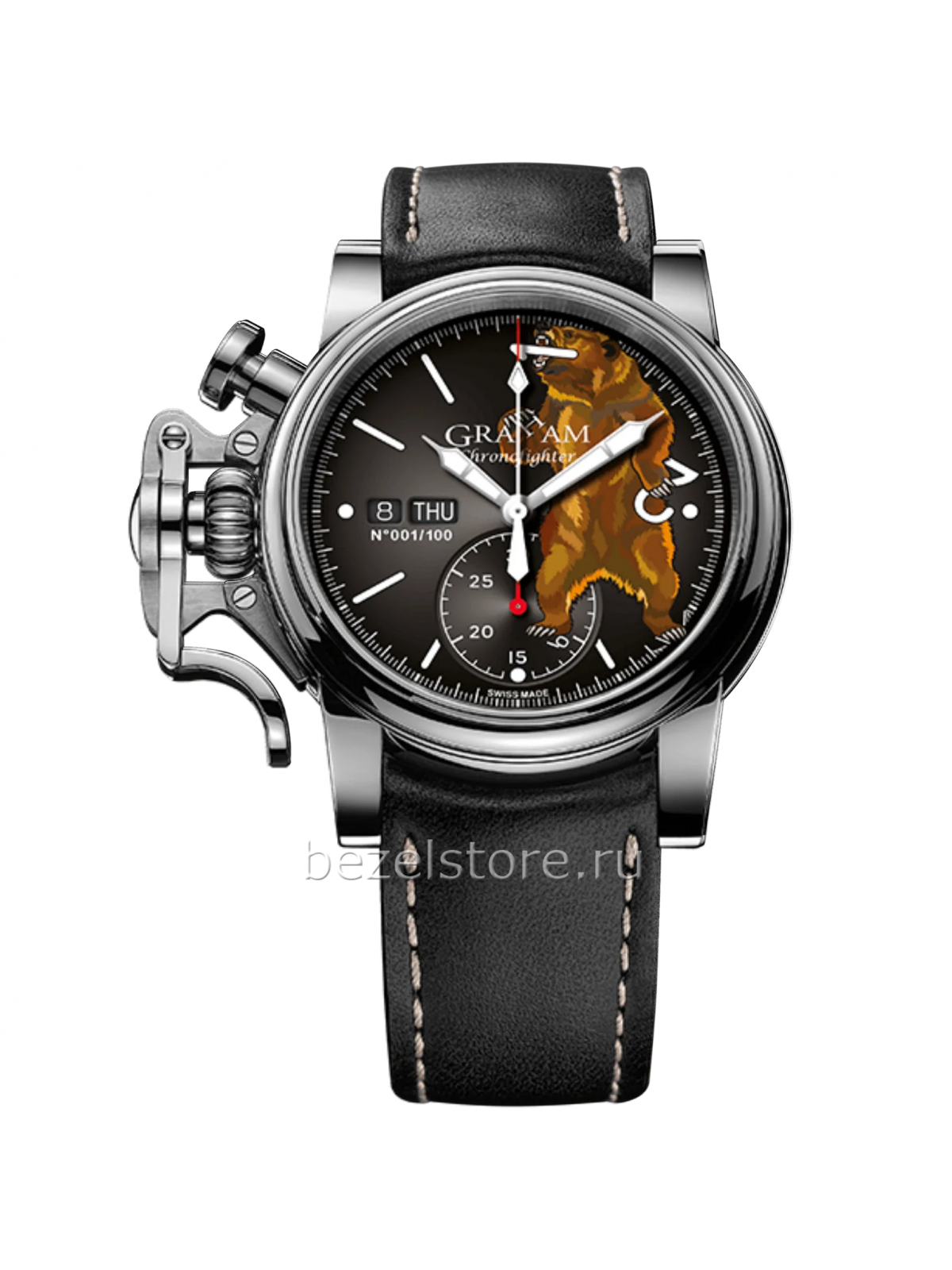 Graham Chronofighter Vintage Noseart (Bear) 44 mm 2CVAS.B32A