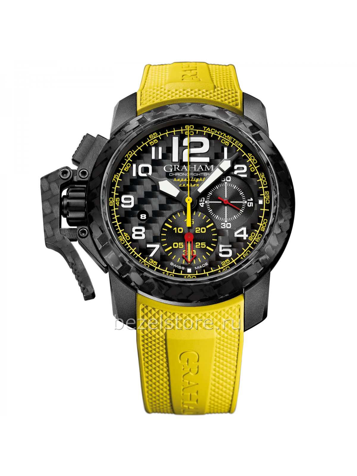 Graham Chronofighter Superlight Carbon Yellow 47 mm 2CCBK.B15A