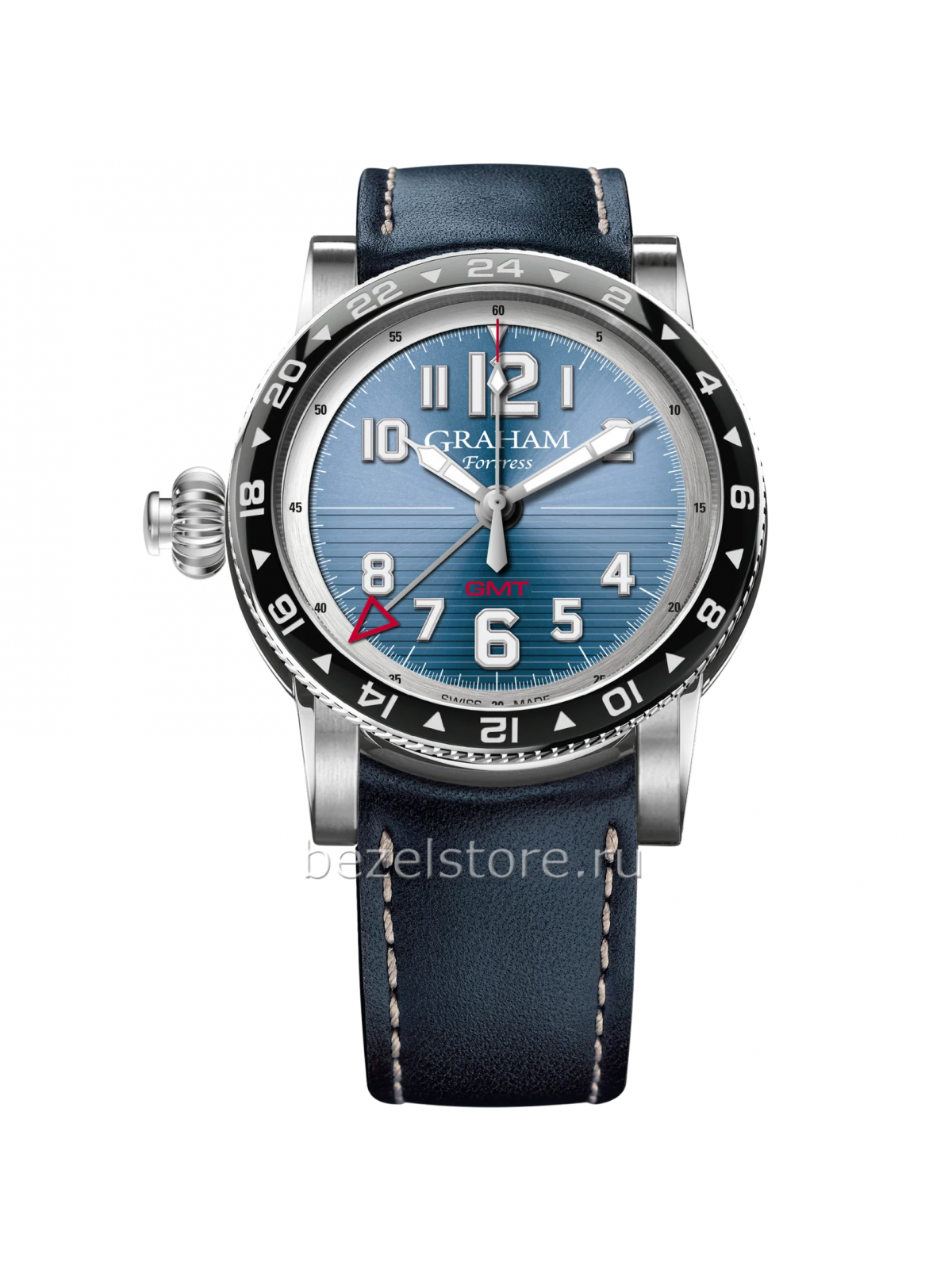 Graham Fortress GMT Blue 44 mm 2FOBC.U02A