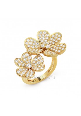 Кольцо на два пальца Van Cleef & Arpels Frivole Between The Finger Ring VCARP0J800