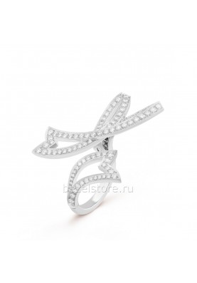 Кольцо на два пальца Van Cleef & Arpels Contes d’Hiver Between The Finger Ring VCARP3J600