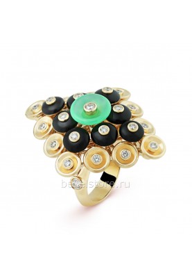 Кольцо Van Cleef & Arpels Couture Bouton D'or Ring VCARO9MW00