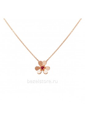 Подвеска Van Cleef & Arpels Frivole Pendant, Mini Model VCARP7S800