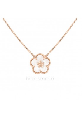 Подвеска Van Cleef & Arpels Fauna Lucky Spring Plum Blossom Pendant VCARP9X100