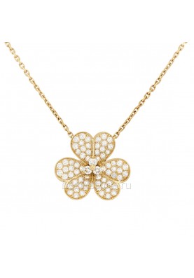 Подвеска Van Cleef & Arpels Frivole Pendant, Large Model VCARP0J700