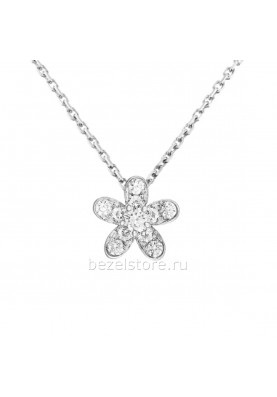 Подвеска Van Cleef & Arpels Flora Socrate 1 Flower Pendant VCARG44200