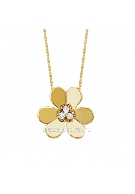 Брошь-подвеска Van Cleef & Arpels Frivole Clip Pendant, Very Large Model VCARP2DW00