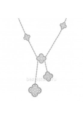 Колье Van Cleef & Arpels Magic Alhambra 6 Motifs Necklace VCARN9MP00