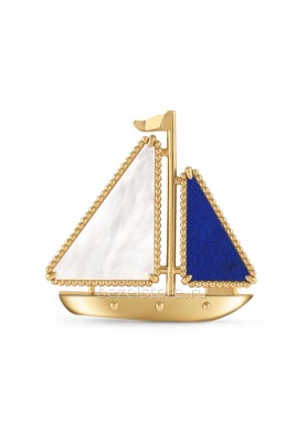 Брошь Van Cleef & Arpels Lucky Summer Boat Clip VCARP9XS00