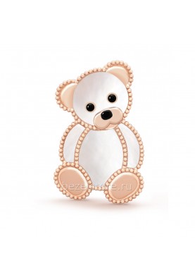 Брошь Van Cleef & Arpels Lucky Animals Teddy Bear Clip VCARP9RZ00