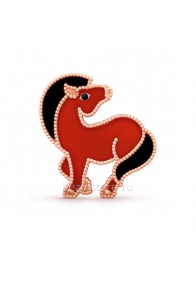 Брошь Van Cleef & Arpels Lucky Animals Horse VCARP5LJ00