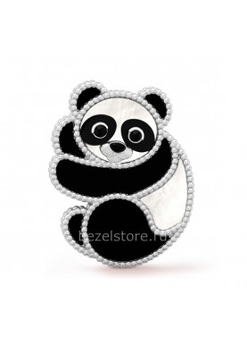 Брошь Van Cleef & Arpels Lucky Animals Panda VCARP5LI00