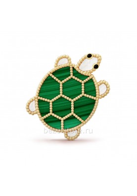 Брошь Van Cleef & Arpels Lucky Animals Turtle Clip VCARP5LK00