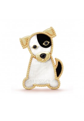 Брошь Van Cleef & Arpels Lucky Animals Dog VCARP2AU00