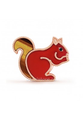 Брошь Van Cleef & Arpels Lucky Animals Squirrel VCARP2AT00