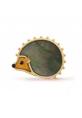 Брошь Van Cleef & Arpels Lucky Animals Hedgehog VCARP2AZ00