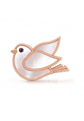 Брошь Van Cleef & Arpels Lucky Animals Dove VCARP2AR00