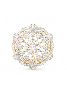 Брошь-подвеска Van Cleef & Arpels High-Jewellery Snowflake Clip And Pendant VCARP39A00