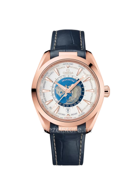 Omega Seamaster Aqua Terra 150M GMT Worldtimer 43 mm 220.53.43.22.02.001
