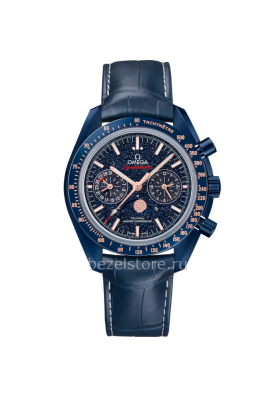 Omega Speedmaster Moonphase Blue Side of the Moon Chronograph 44.25 mm 304.93.44.52.03.002