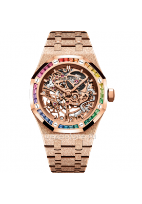 Audemars Piguet Royal Oak Frosted Gold Double Balance Wheel Openworked 37 mm 15468OR.YG.1259OR.01-B