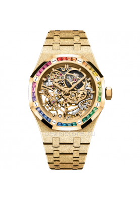 Audemars Piguet Royal Oak Frosted Gold Double Balance Wheel Openworked 37 mm 15468BA.YG.1259BA.01-B