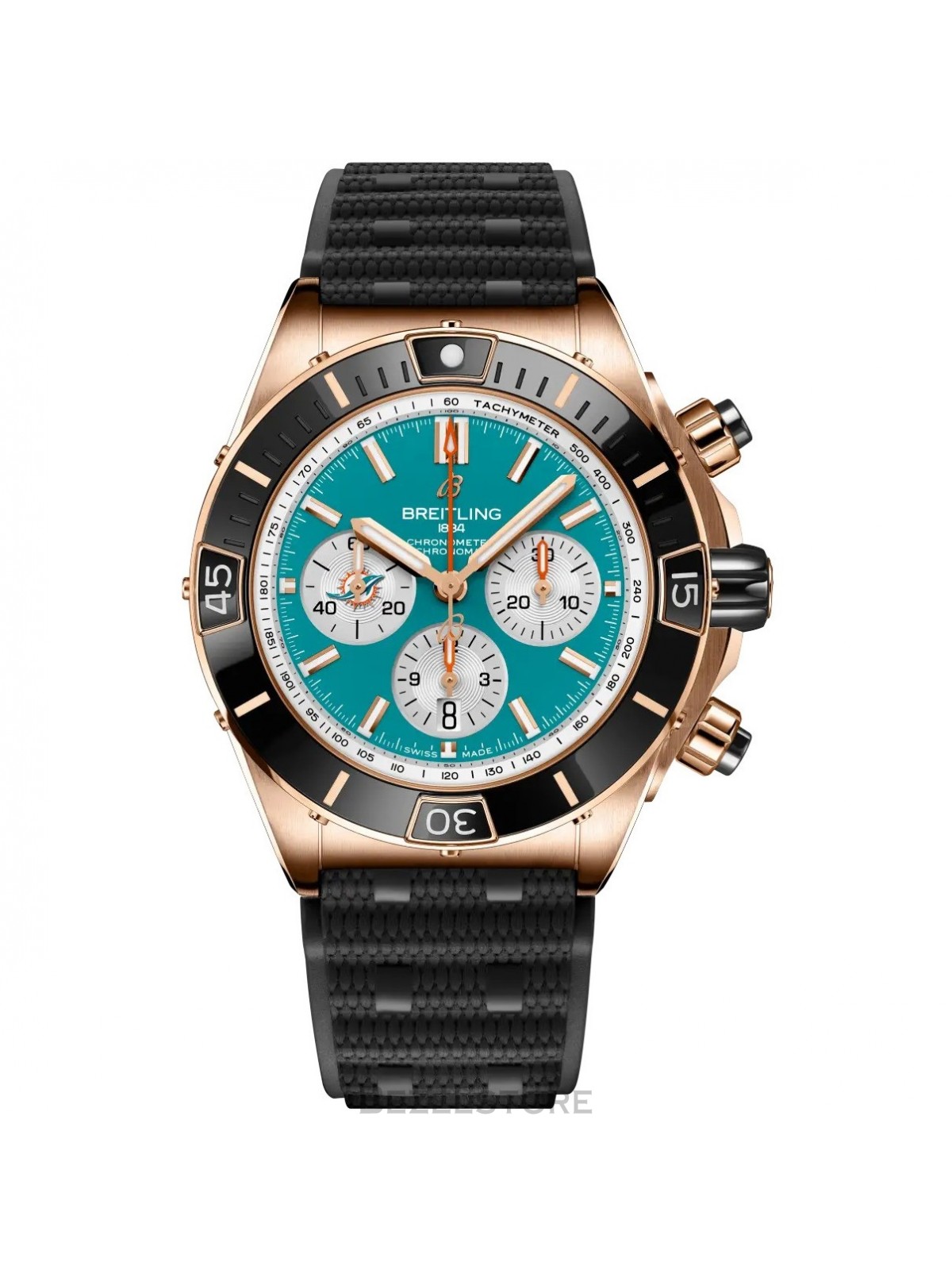 Breitling Super Chronomat B01 Chronograph NFL Miami Dolphins 44 mm RB01366A1L2S1