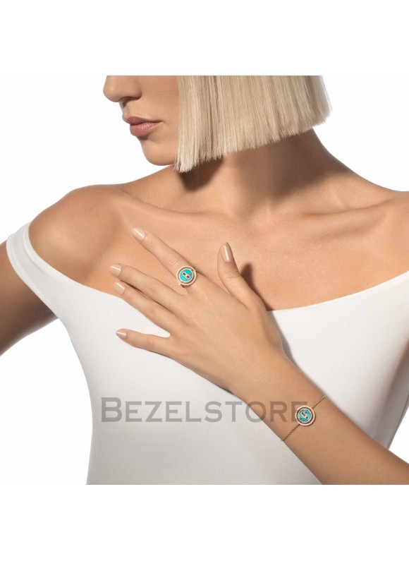 Браслет Messika Lucky Move SM Turquoise 11652-PG