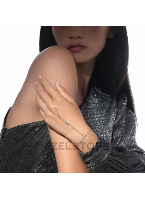 Браслет Messika Move Uno Hand Bracelet Uno 12021-PG