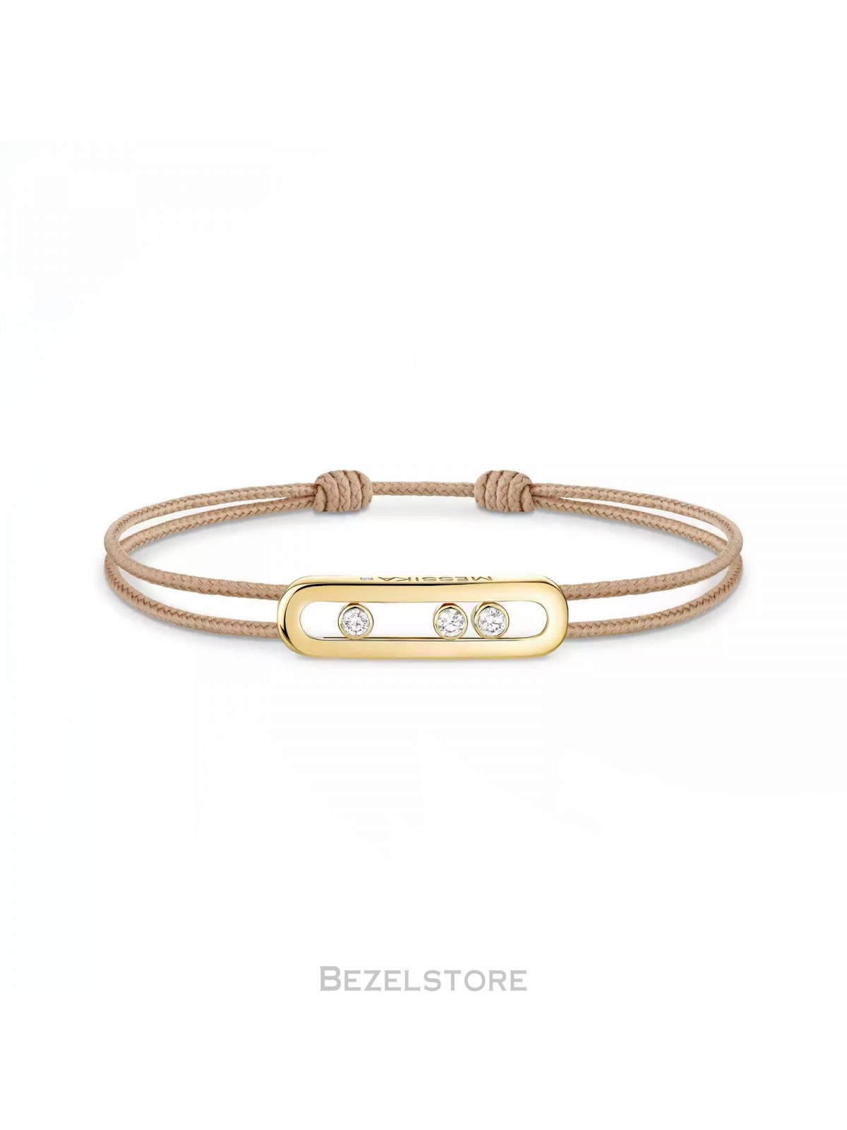 Браслет Messika CARE(S) Beige Cord Bracelet 14099-YG