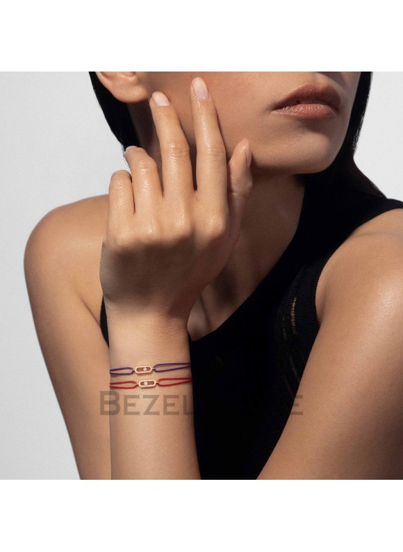 Браслет Messika Move Uno Red Cord Bracelet 13211-YG