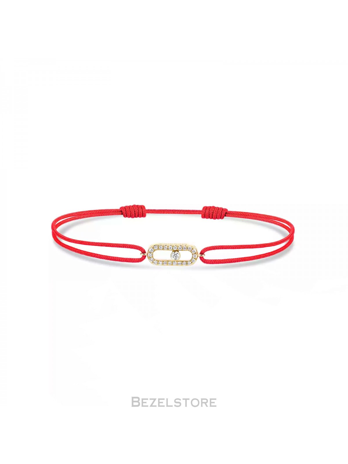 Браслет Messika Move Uno Red Cord Bracelet 13211-YG
