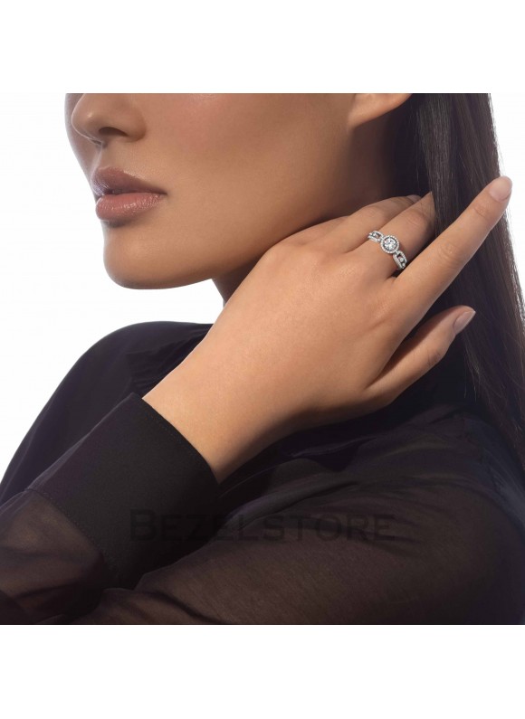 Кольцо Messika Move Link Solitaire 0.50ct 13748-WG