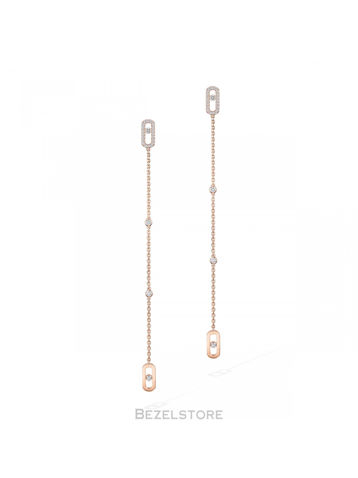 Серьги Messika Move Uno Pendant Earrings 11321-PG