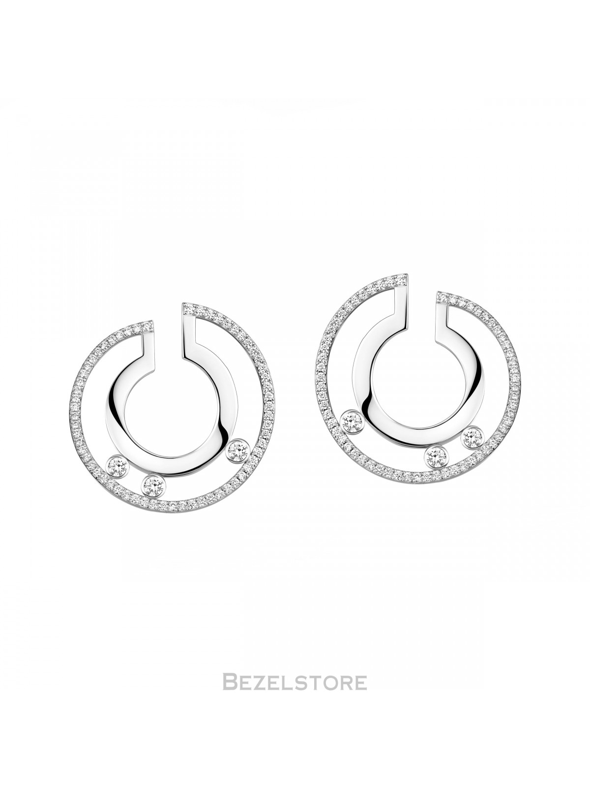 Серьги Messika Move Romane Hoop 06689-WG