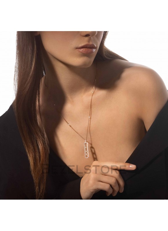 Колье Messika Move 10th SM Necklace 10032-PG