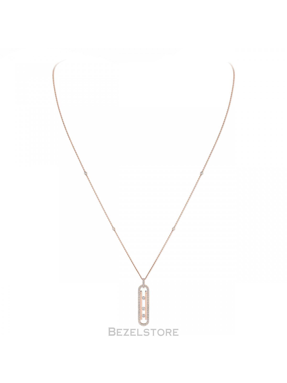 Колье Messika Move 10th SM Necklace 10032-PG