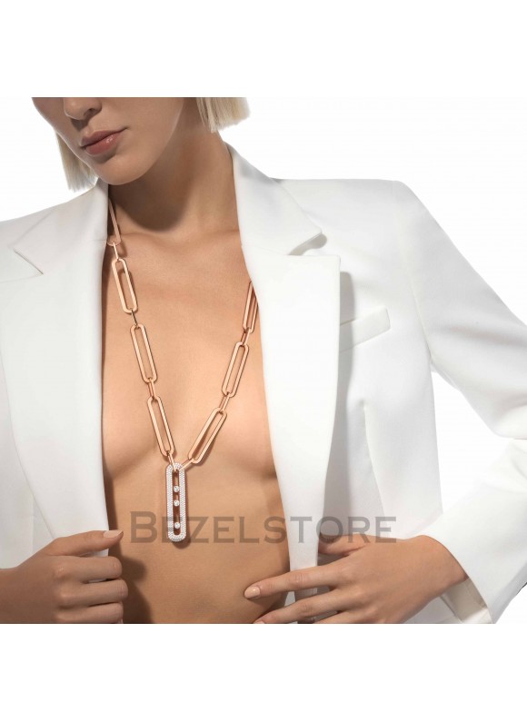 Колье Messika Move 10th Anniversary XL 06768-PG