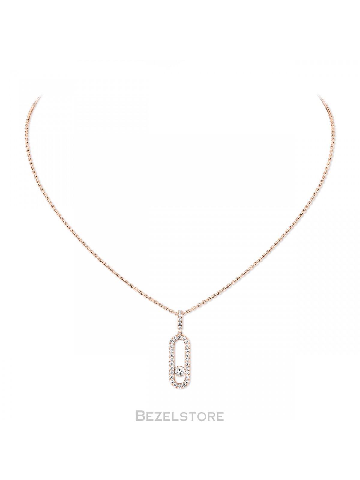 Колье Messika Move Uno Pave LM 12058-PG