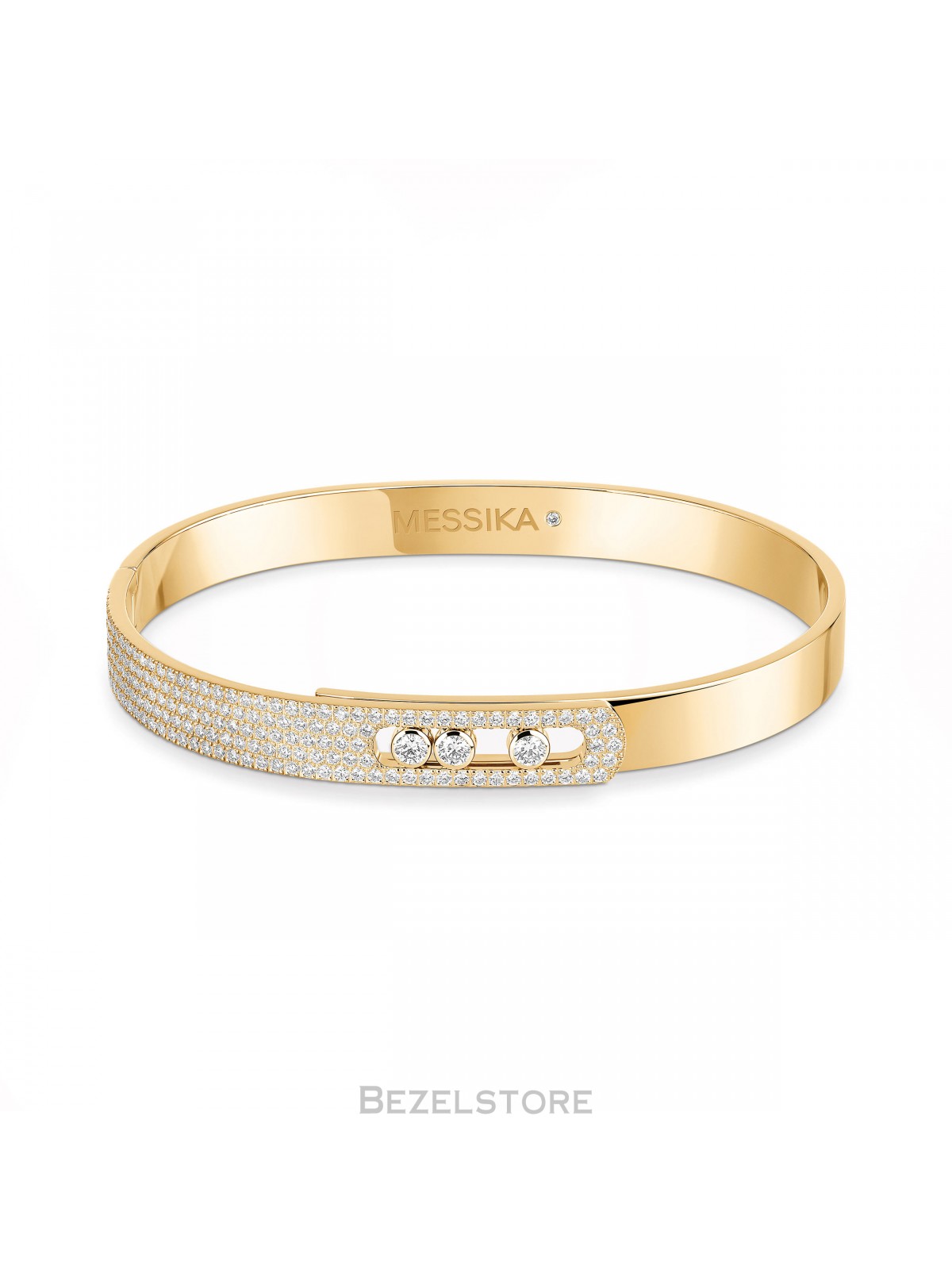 Браслет Messika Move Noa Semi-Pave Bangle 06371-YG