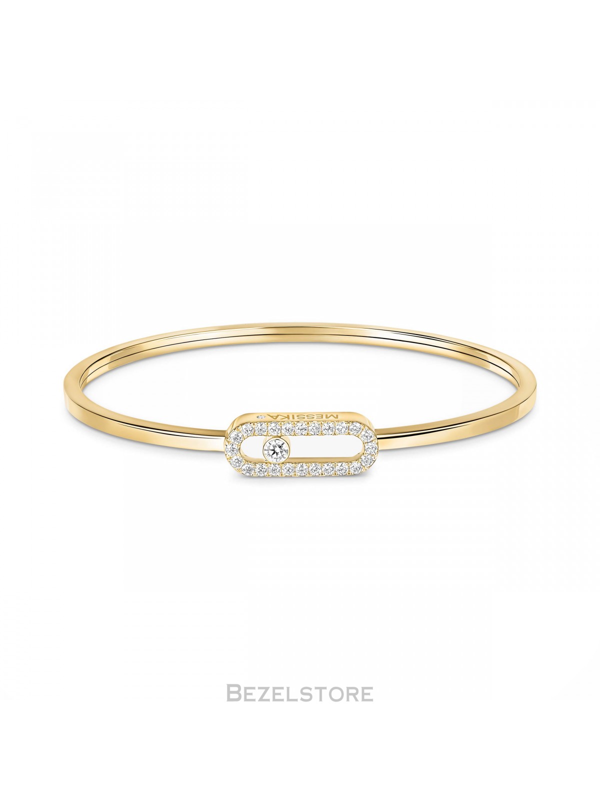 Браслет Messika Move Uno Pave Flex Bangle MM 12057-YG
